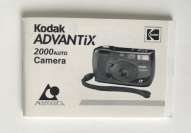 Kodak Advantix 2000 Auto Camera Instruction Manual multi-language