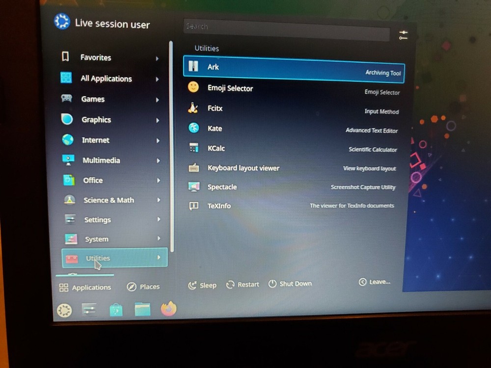 Kubuntu 21.04 x64 Bootable Linux on 4G USB Stick!
