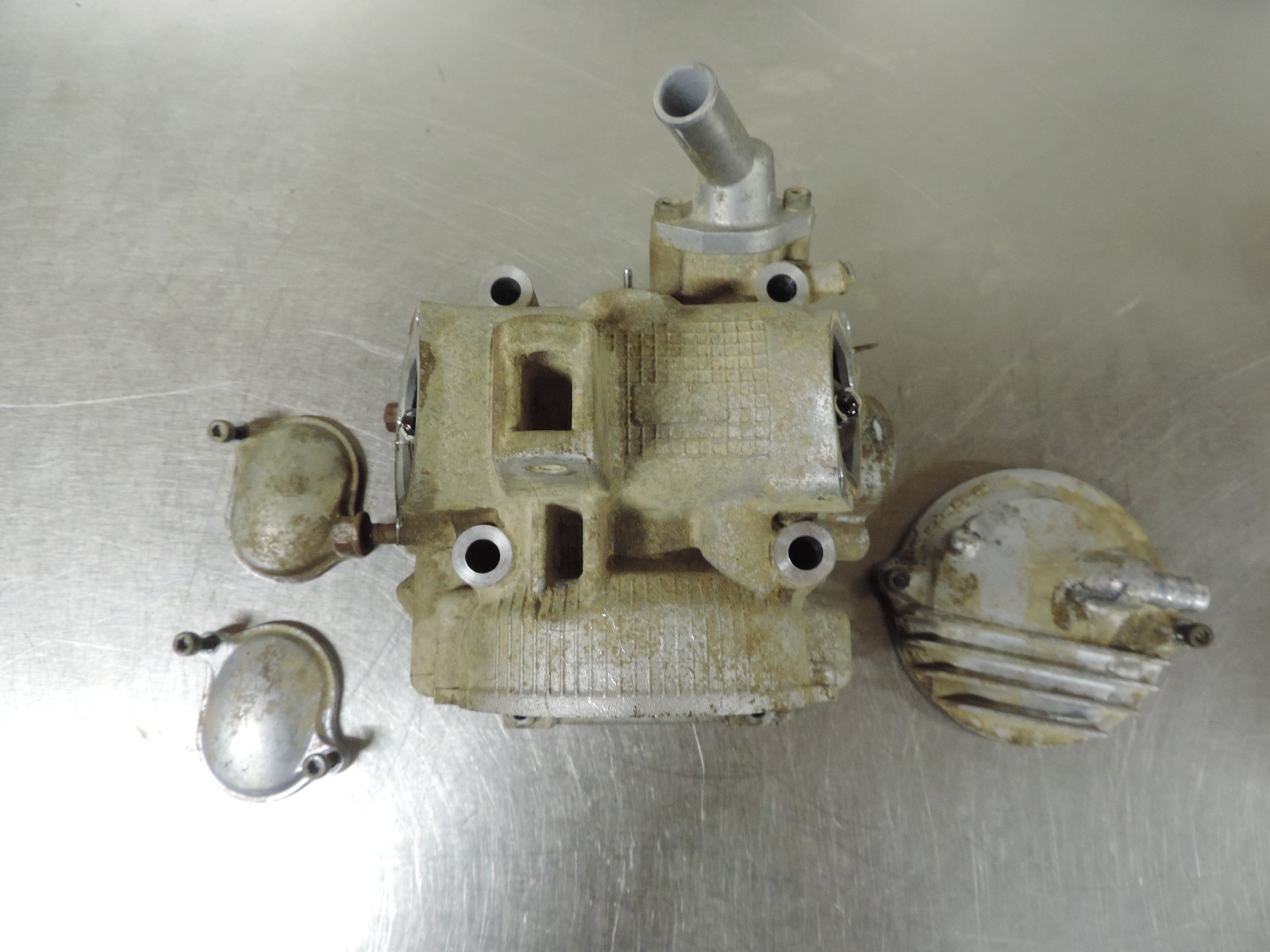 2000 Yamaha Kodiak 400 OEM Cylinder Head & Camshaft RUNNING ENGINE