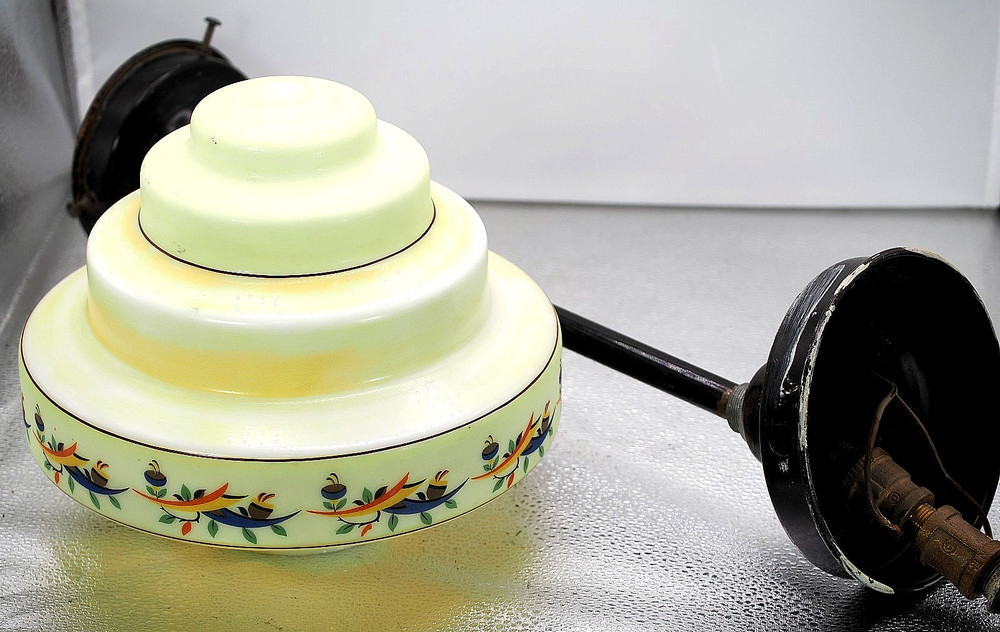 Antique Art Deco Light Fixture