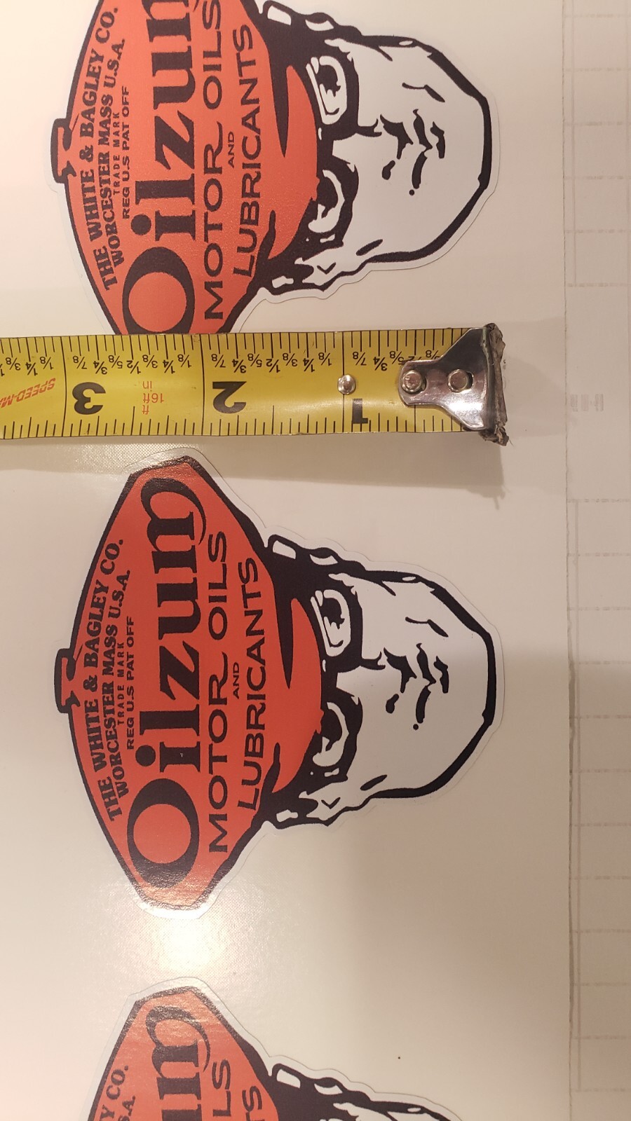 Oilzum Motor Oil perfect quality Sticker 3.25" for gas guys! discount for 2 +