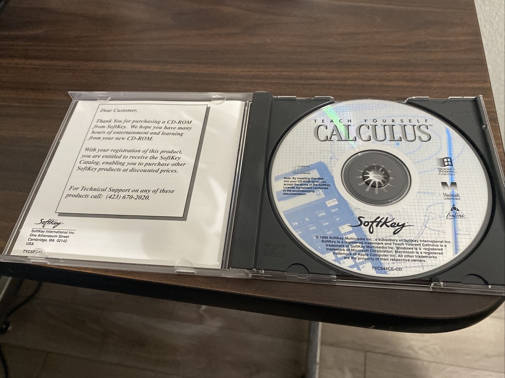 Teach Yourself Calculus PC Cd