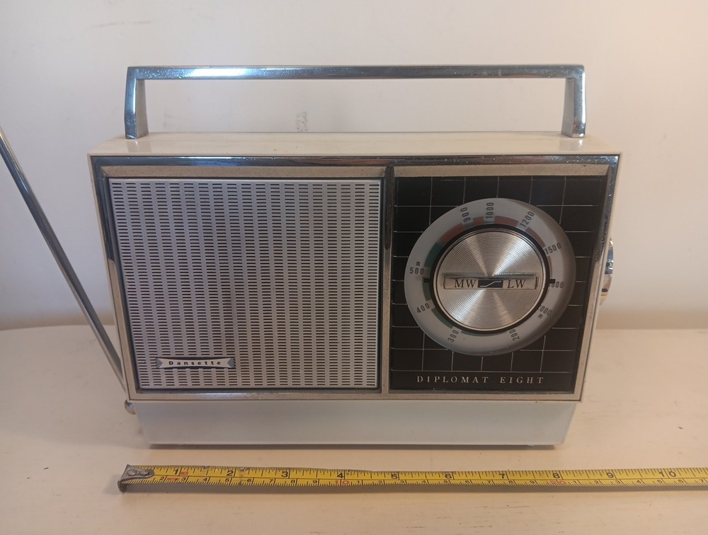 Dansette Transistor Portable Radio - Clean condition - Half Working¿