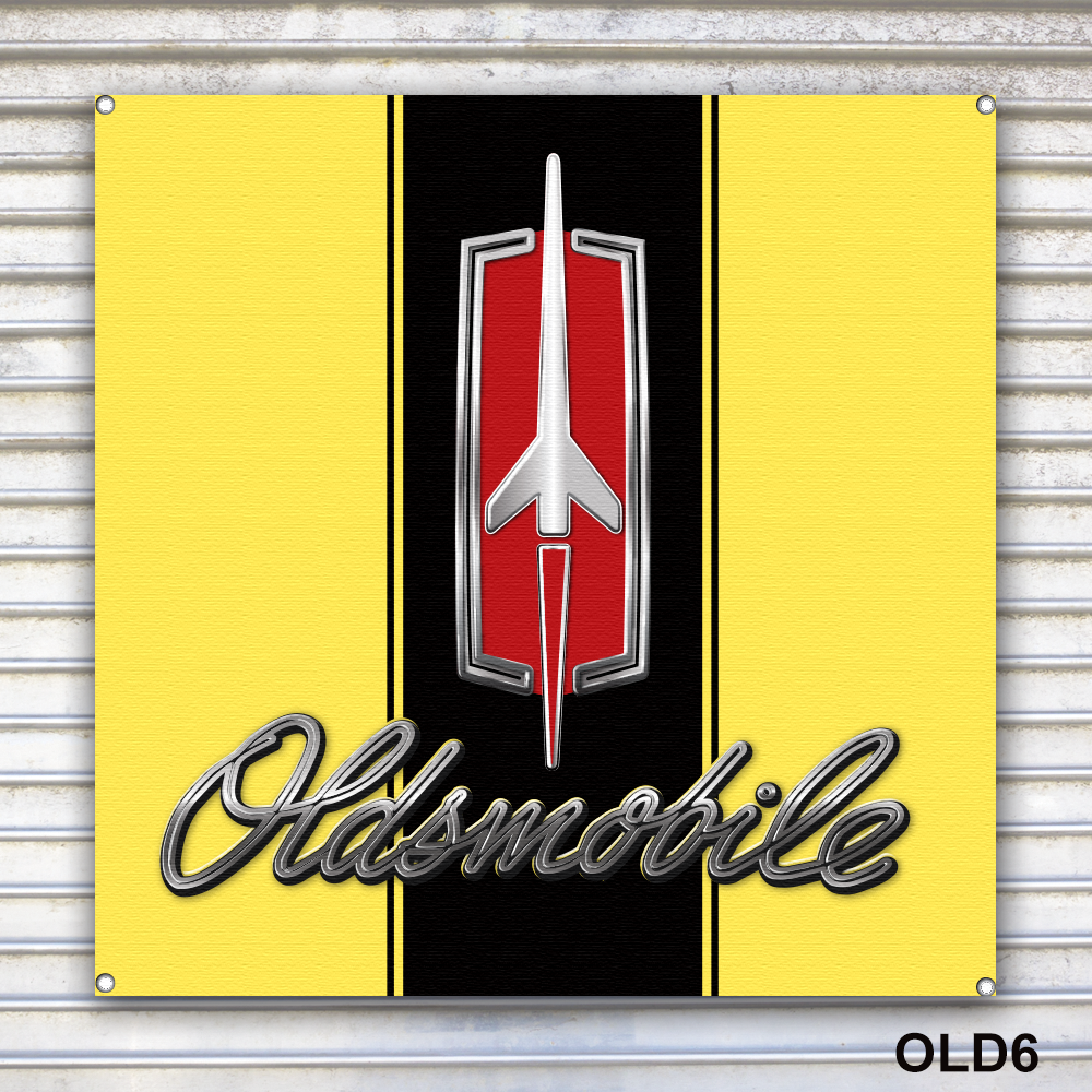 Olds Cutlass Banner Sign Wall Art