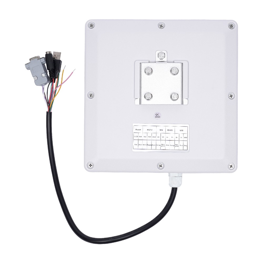 Long Range Card Reader UHF RFID 5M 8dbi Antenna Parking System Access Control US