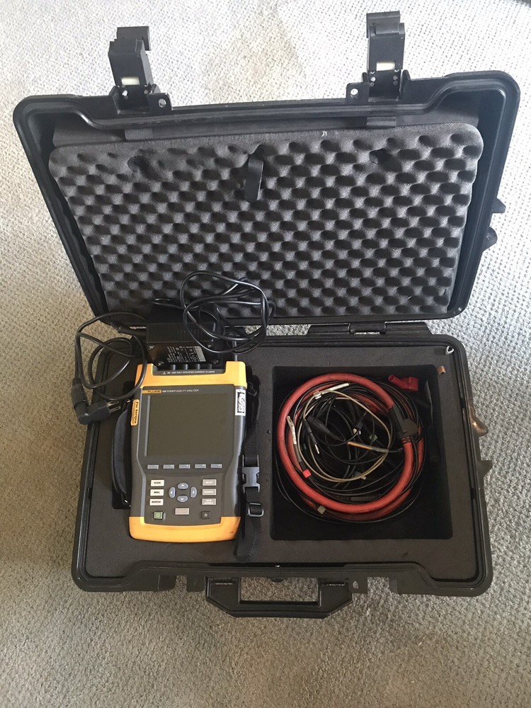 Fluke 435 Three Phase Power Quality Analyzer Set