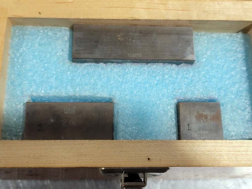 Brown & Sharpe Gage Blocks( Inv. 48075)