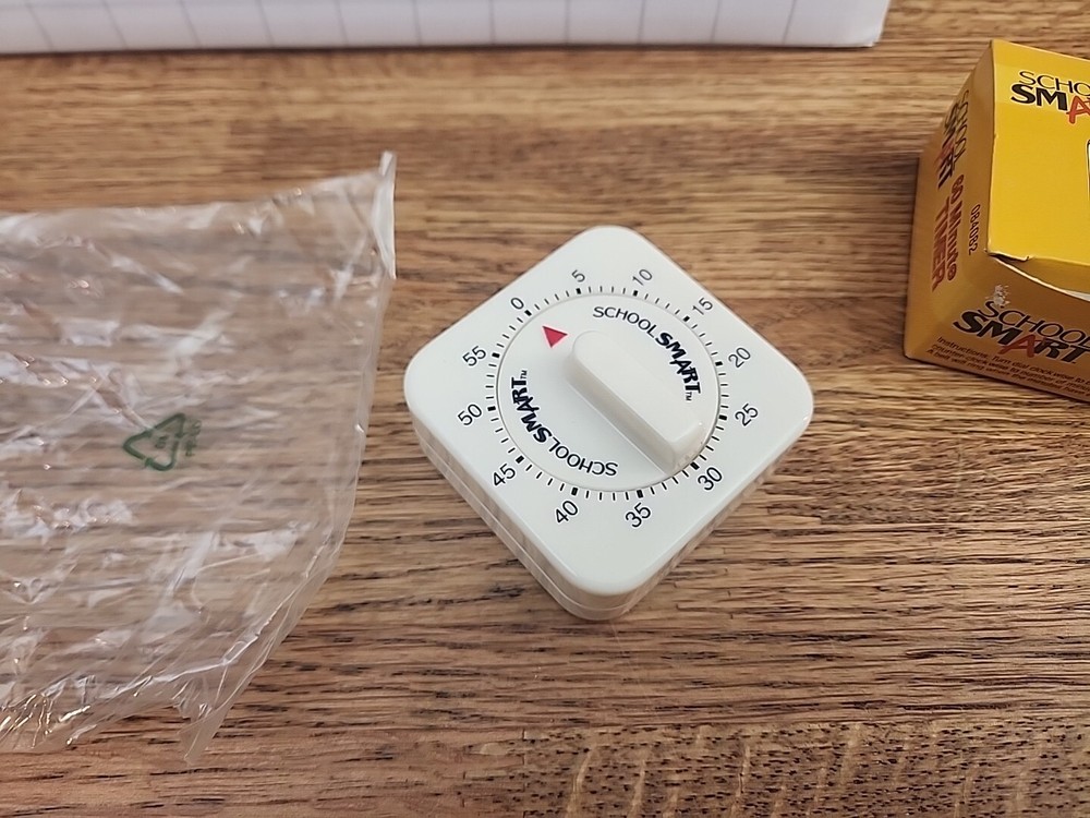 School Smart 60 Minute Timer Teacher Classroom Education Math Home Schooling