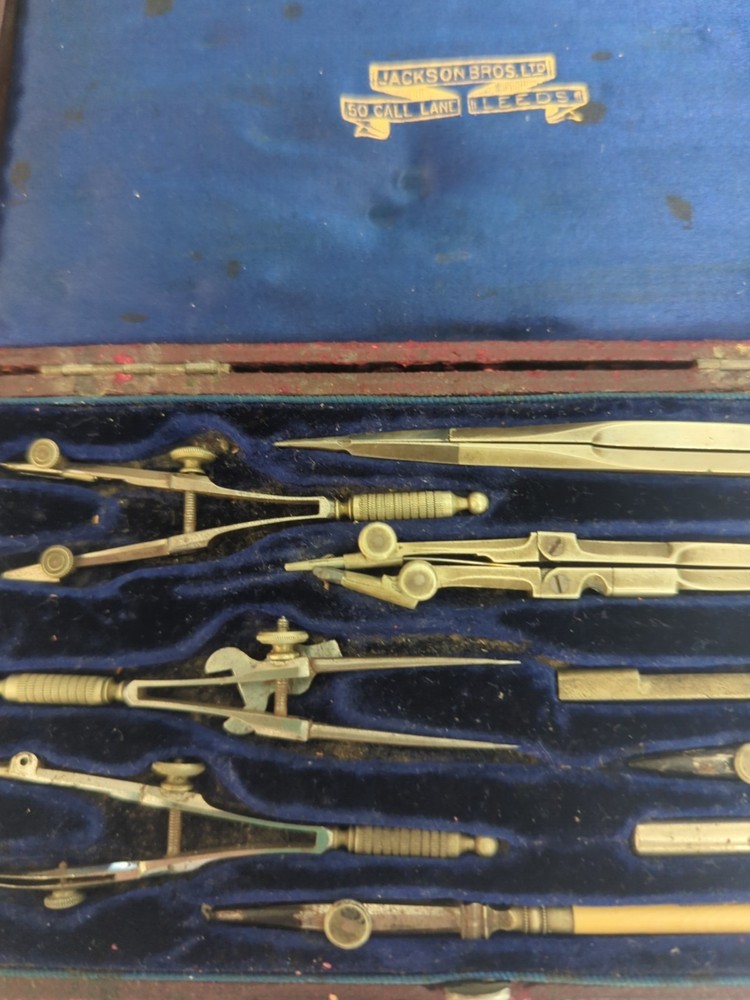 Victorian Draughtmans Set