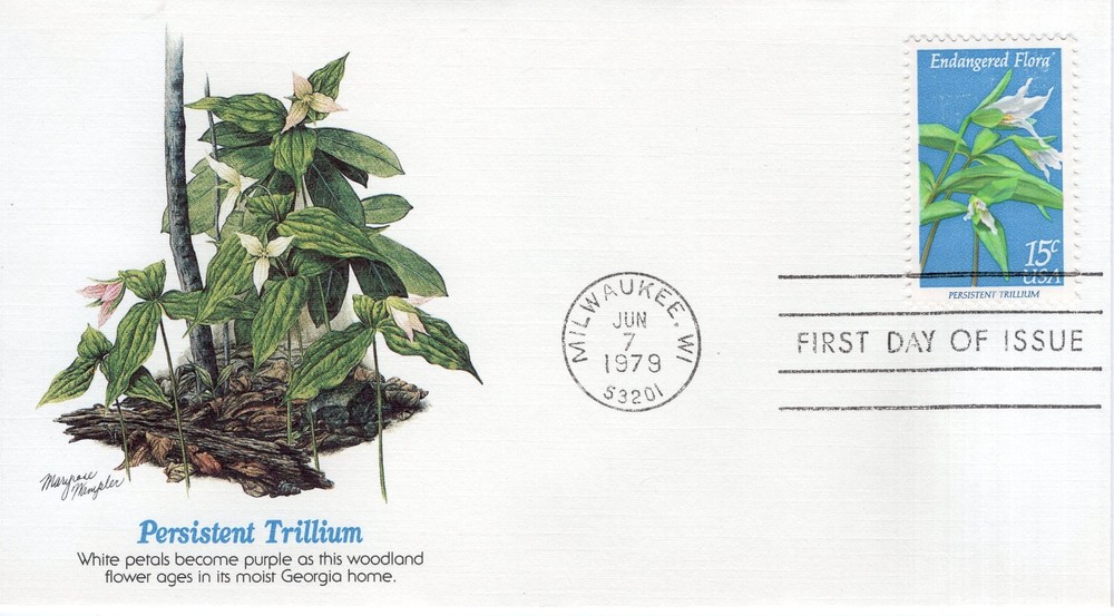 PERSISTENT TRILLIUM  - 1979  - FW596