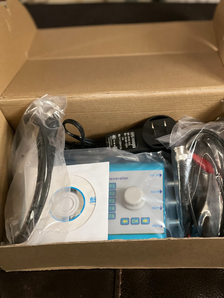 MHS2300A Arbitrary Waveform Dual-channel DDS Signal Generator w/ Power Adapter