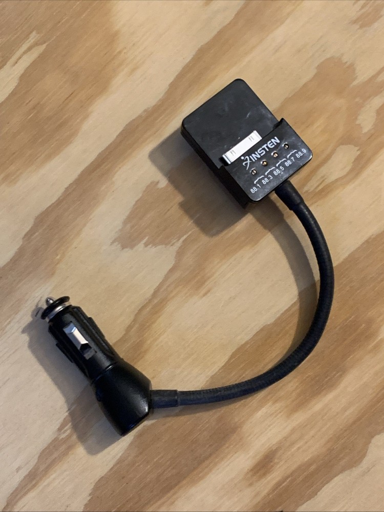 INSTEN Wireless Plus FM Transmitter Charger for 30 Pin iPod