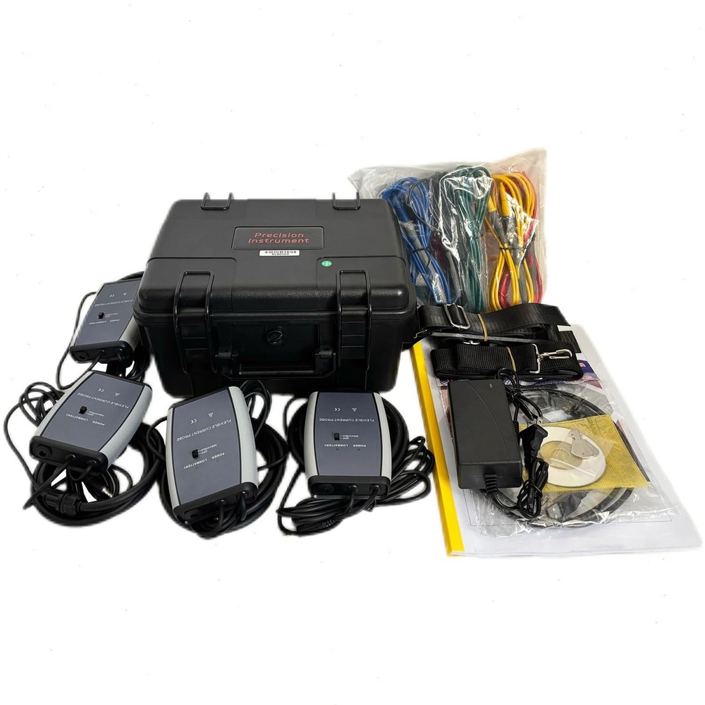 Power Quality Analyzer Logger with Current 10A~6000A Transient Records 150 Sets