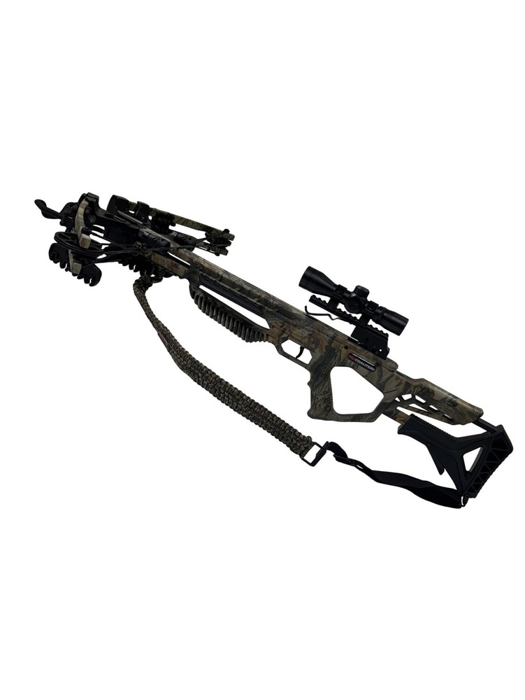 PSE Coalition Adjustable Stock 380fps Dual String Stop Hunting Compound Crossbow