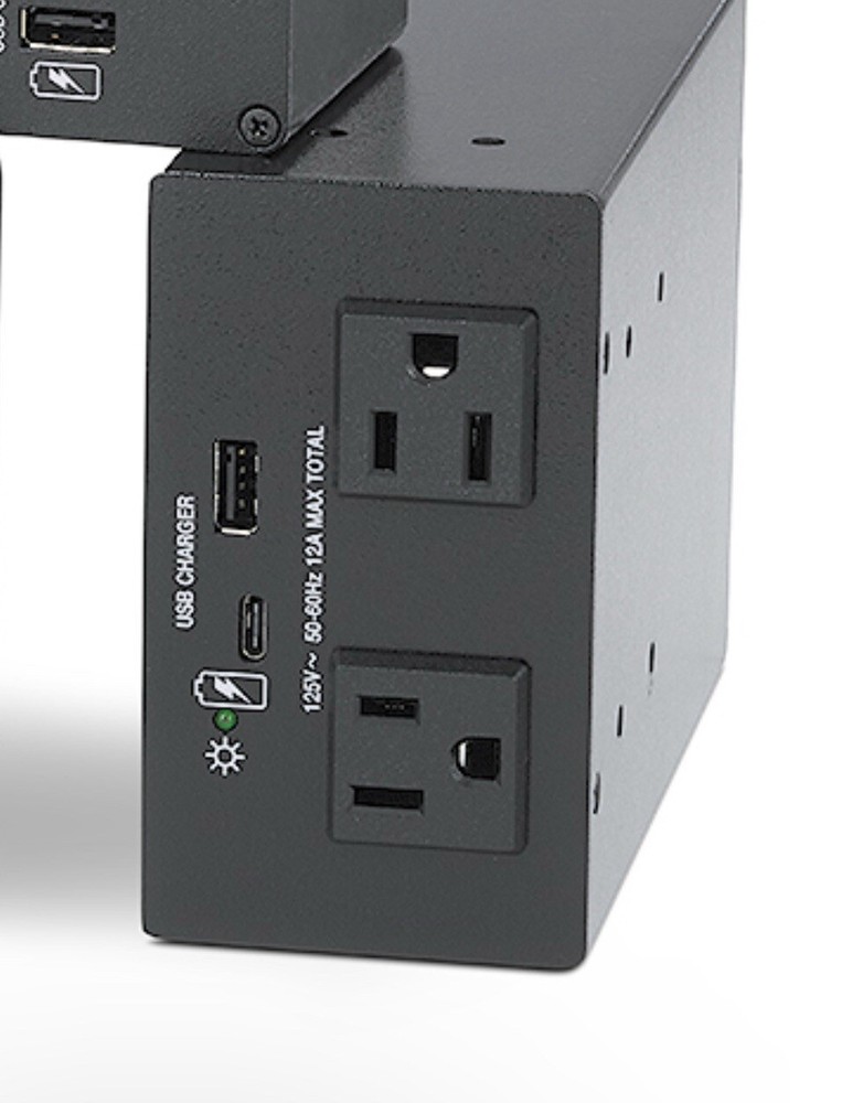 Full KIT! Extron Cable cubby Includes TWO Power Modules & Share Button HDMI's