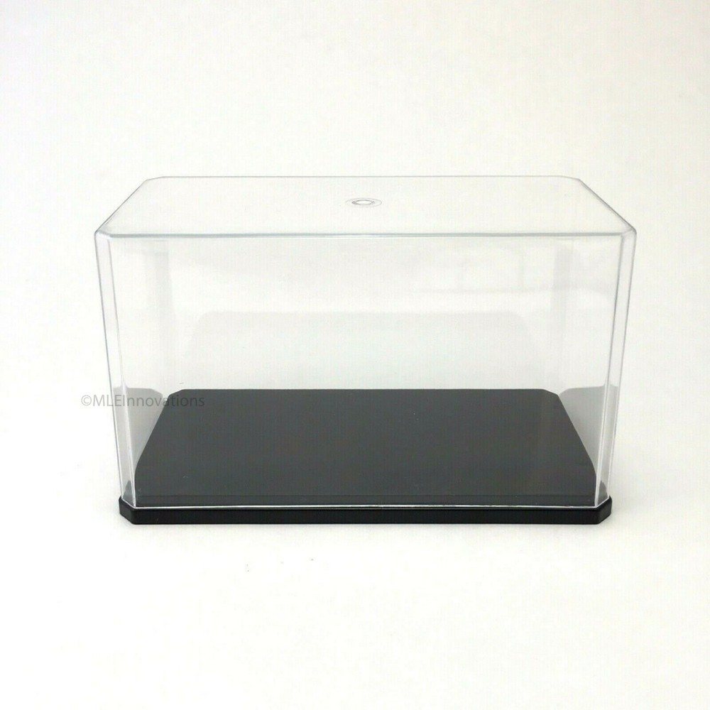 ✅ Model Toy Display Case Rectangle Small Clear Plastic Box Dust Proof Car UV