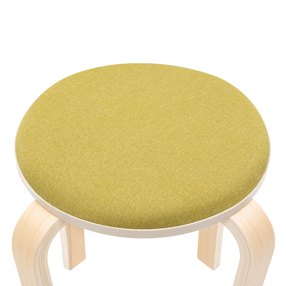 8pcs Stackable Stools Stackable Round Stools Mutil-color Stacking Wooden Stools