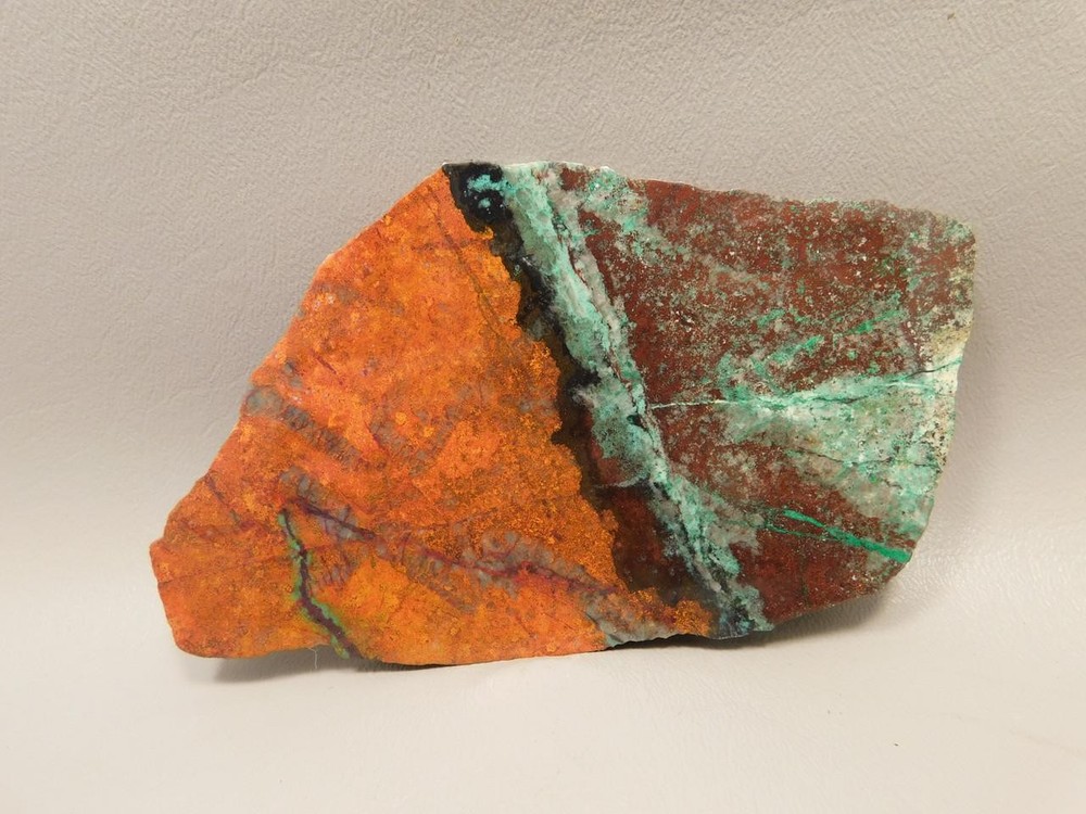 Sonora Sunset Polished Stone Slab Chrysocolla Cuprite #O15
