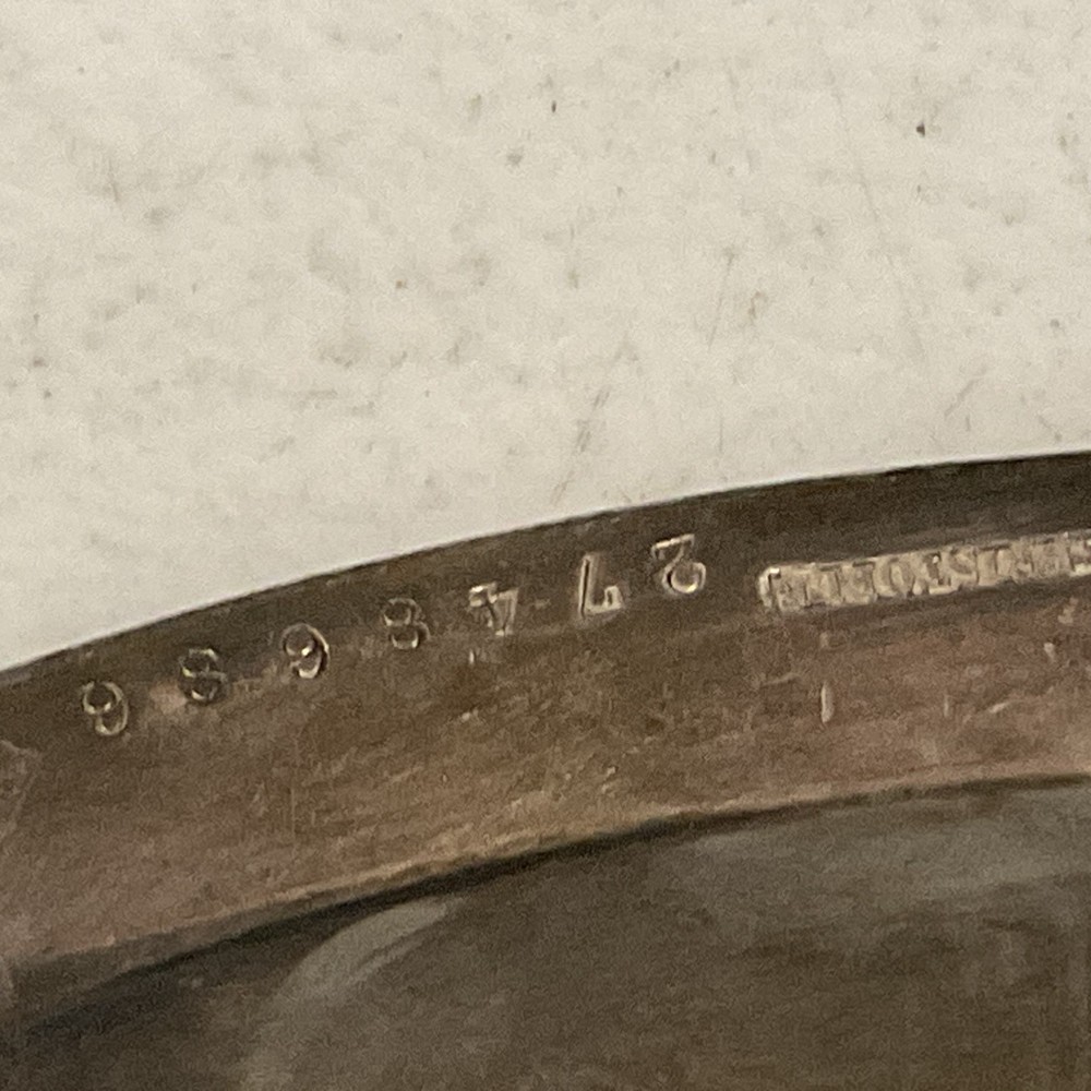 Christofle Silver Plate Plate - Silverplated Tableware Serving Plate