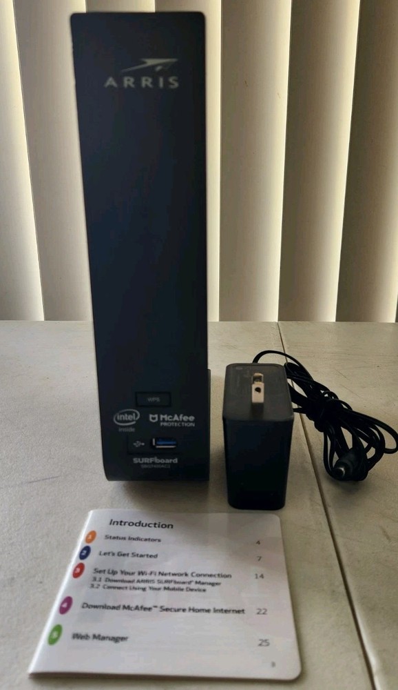 Arris SURFboard SBG7400AC2-RB Wireless Cable Modem