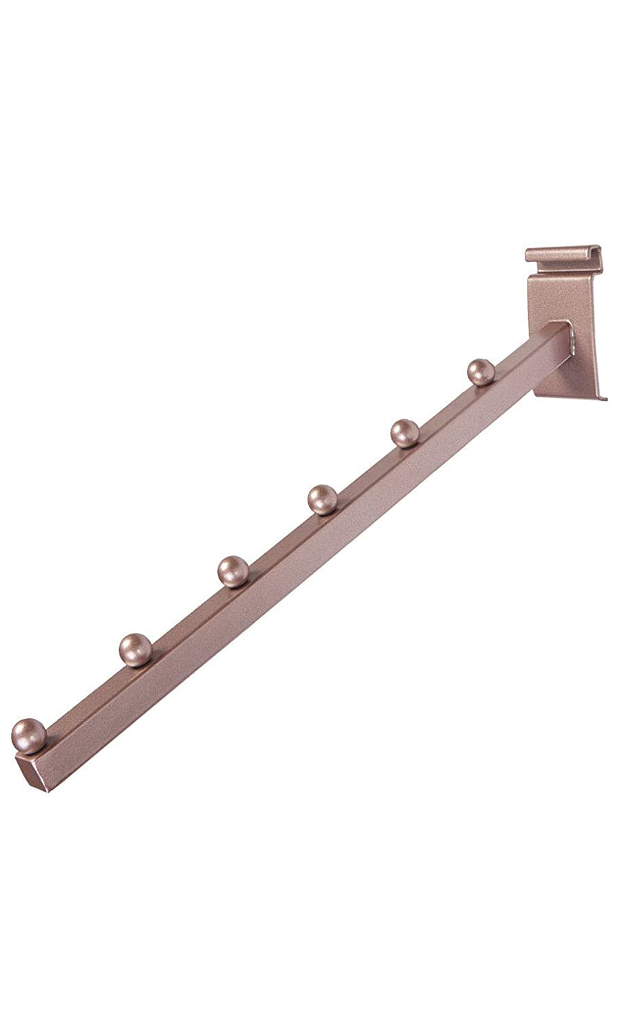 Lot of 10 Wire Grid Slat Gridwall 6 Ball Waterfall Faceout Fixture Rose Gold