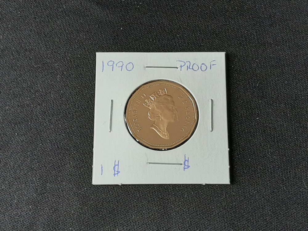 1990 Loonie Dollar Proof Set