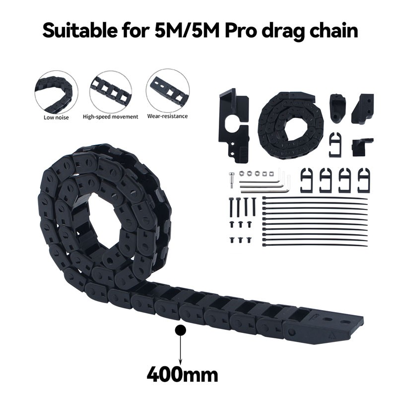 Bridge Type Cable Drag Chain Kit For AD 5M/AD 5M Pro 3D Printer Accessories