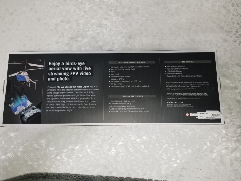 Protocol Flix 3.5 Channel Remote Control Video-Copter .