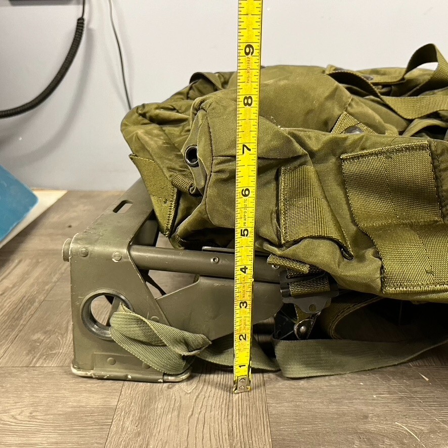 US Army Field Pack Combat Nylon LC-1 Large Alice Backpack with Frame Back Strap