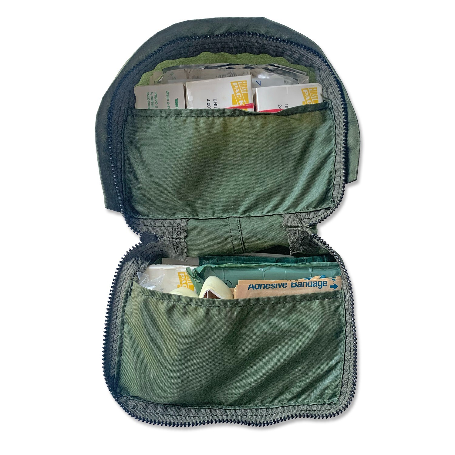 Vintage US Military Aircraft First Aid Kit LS-600-50 with Original Contents