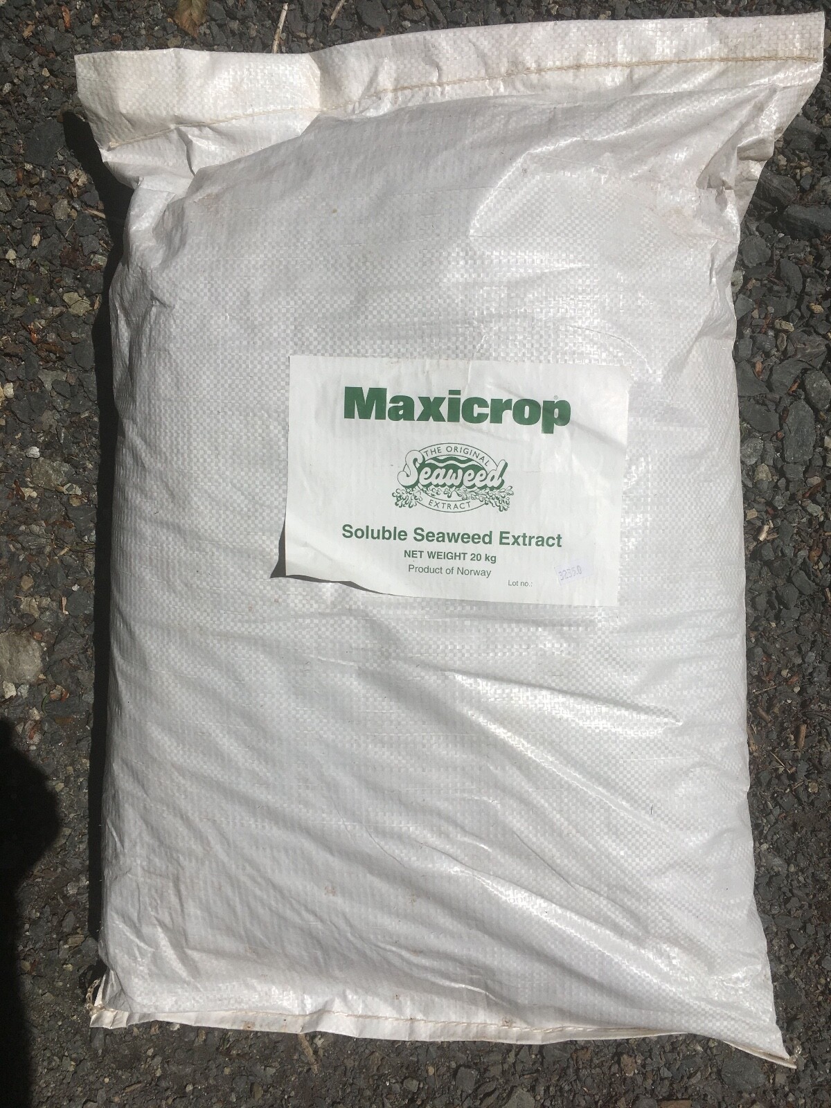 Maxicrop, , 44 lb bags of soluble seaweed powder, reduced again for spring