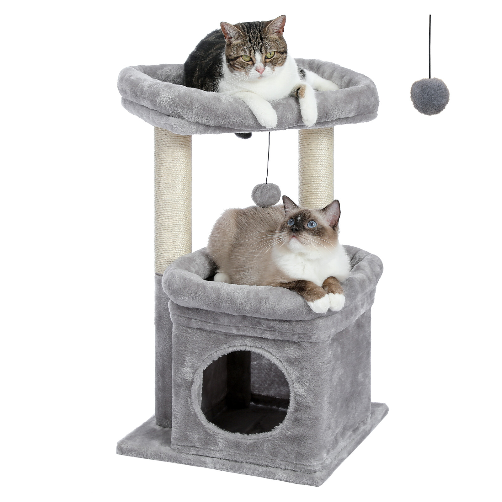 PAWZ Road Cat Tree Tower with Scratching Post Scratcher Condo Furniture Bed Toys