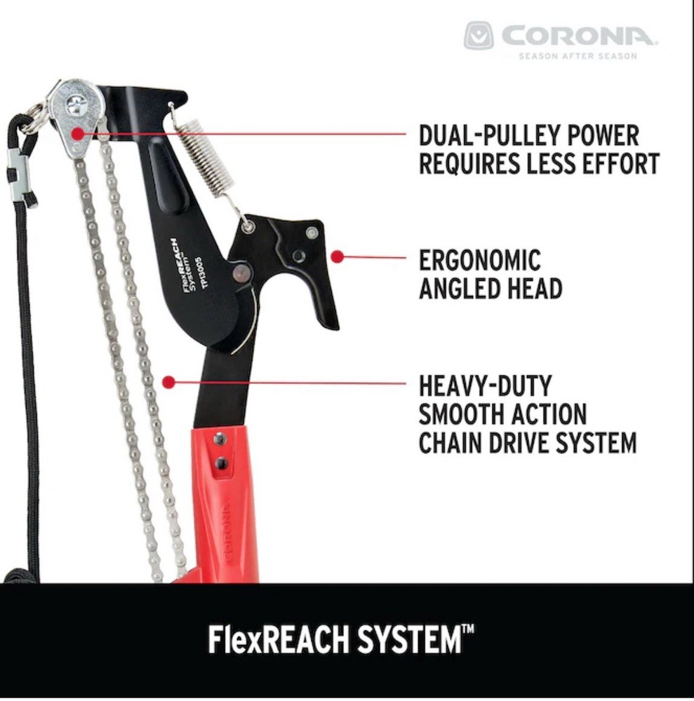 Corona Clipper FlexReach Tree Pruning 1.25" Capacity Head