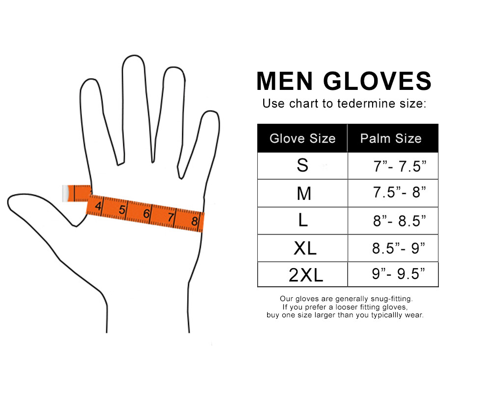 UCGYM MEN MIGHTY GRIP WORKOUT GLOVES (RED FIRE)