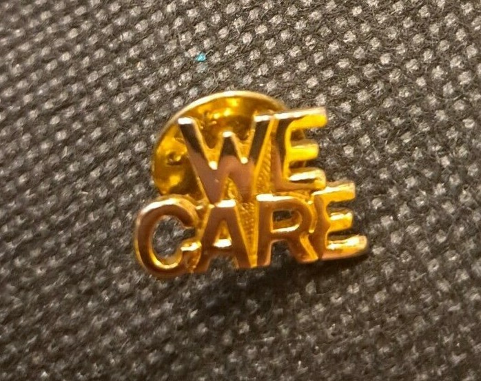 WE CARE TIE TACK! e2977UXX