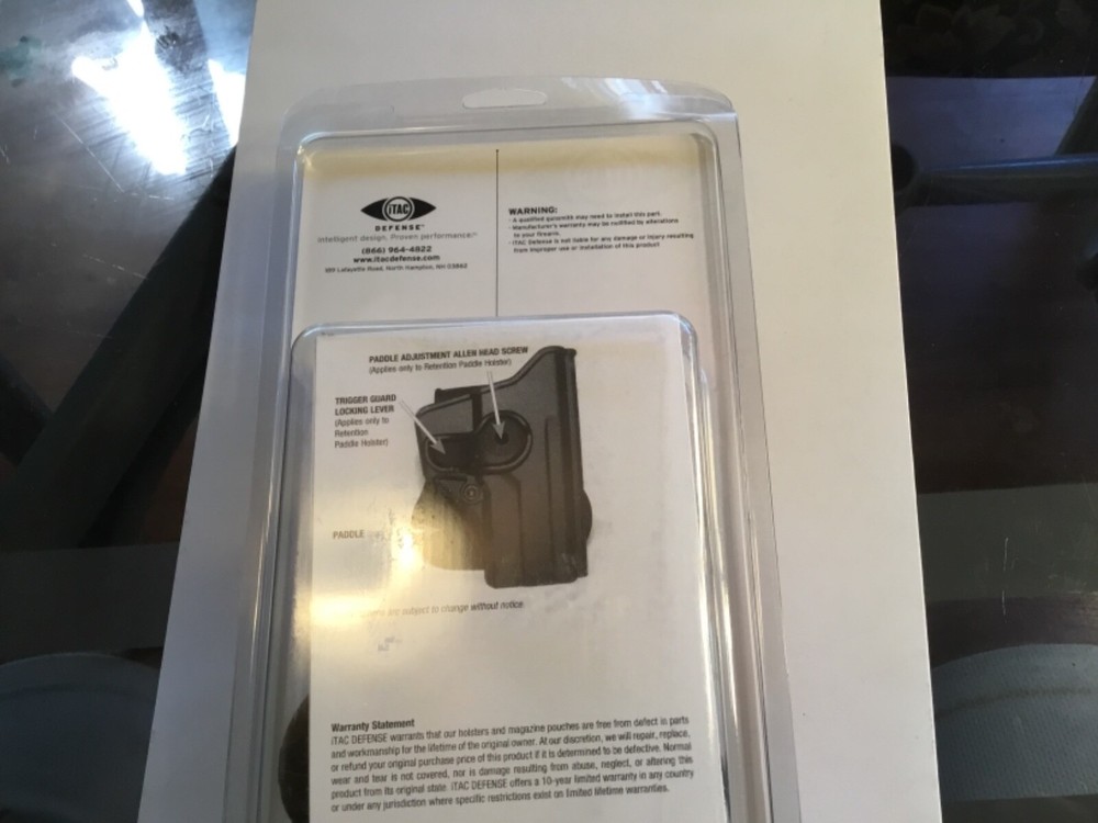 ITac paddle holster Walter P99