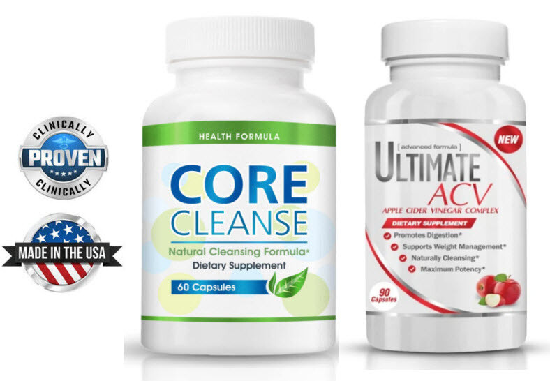 Core Cleanse + Ultimate ACV Combo |Immune System|Detox|Digestive Support|Natural