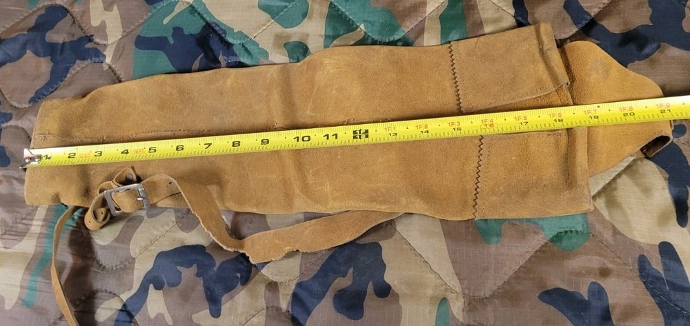 Brown Leather Archery Back Quiever