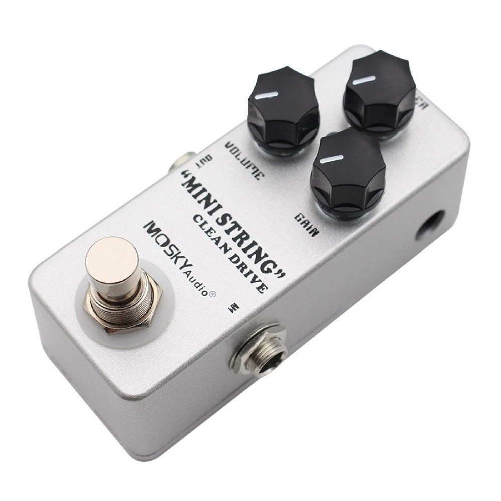 Mosky MINI STRING CLEAN DRIVE Overdrive Guitar Effect Pedal Amp Sim
