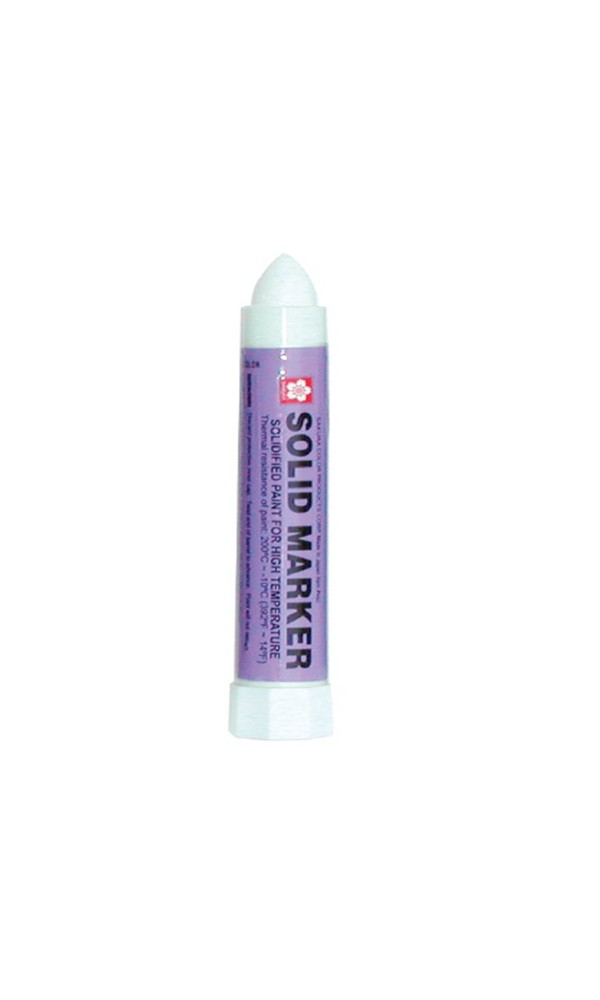 Solid Paint Marker with 1/2" Tip (White)