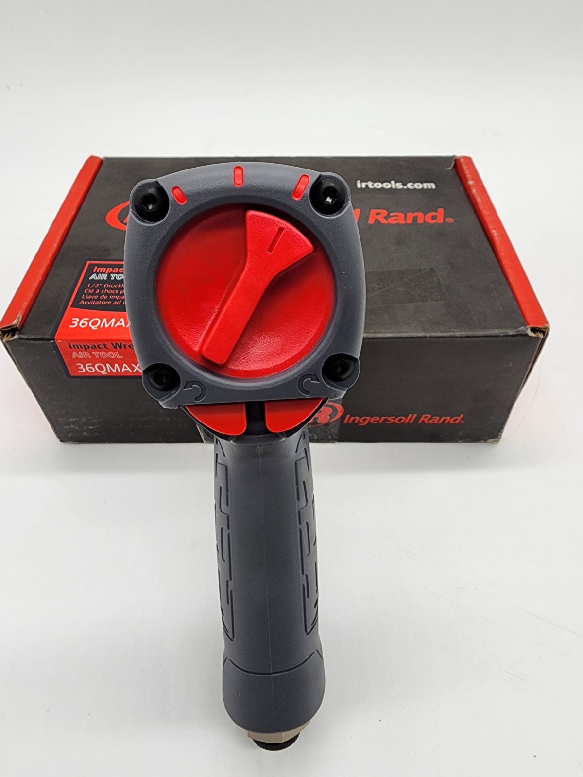 Ingersoll Rand 36QMAX 1/2" Stubby Air Impact Wrench Quiet 640 ft-lb Pneumatic