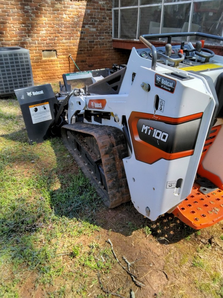 mt 100 bobcat mini skidsteer