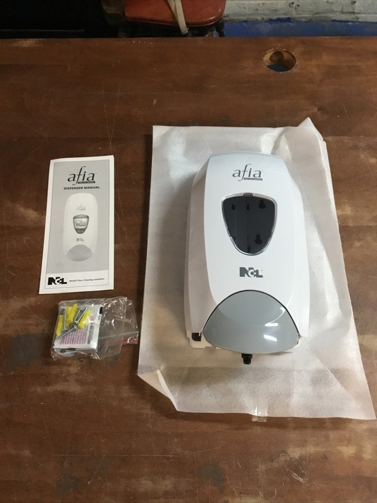 NCL Afia Manual Soap Dispenser WHITE