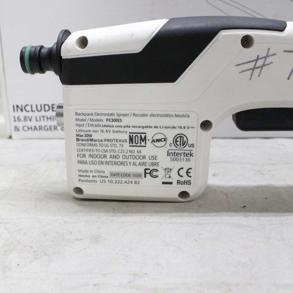 Protexus Backpack Electrostatic Sprayer Head Only PX300ES No Battery