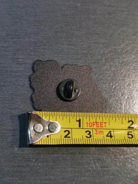 GIDDY UP THERE'S CHAOS TO SPREAD! New High Quality Pin Badge