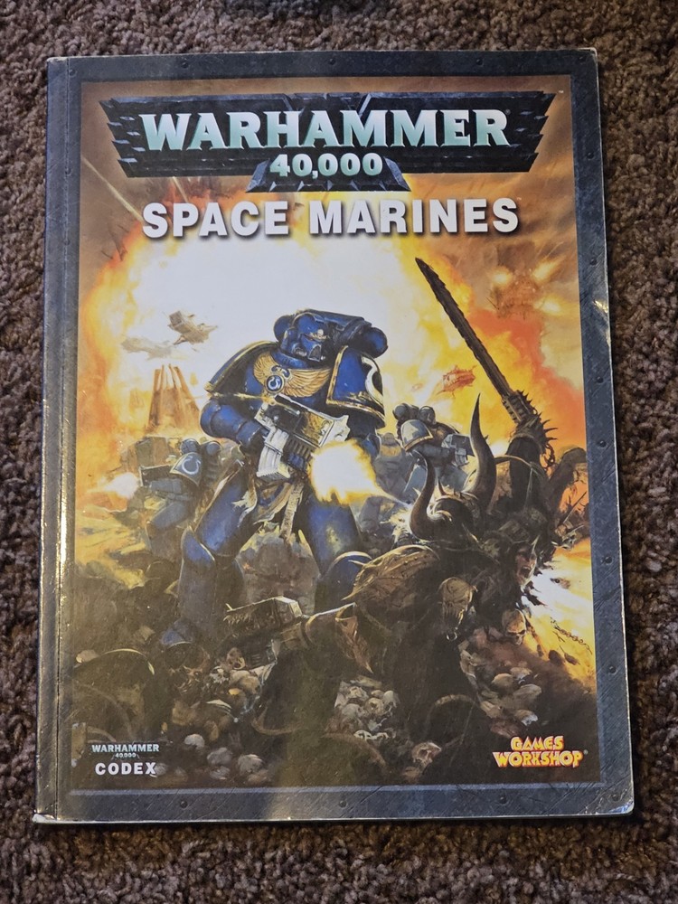 Warhammer 40k 5th Edition Space Marines Codex - Games Workshop