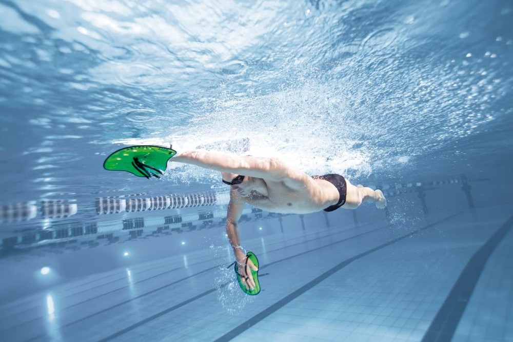 Arena Vortex Evolution Swimming Hand Paddles, Unisex, Adjustable
