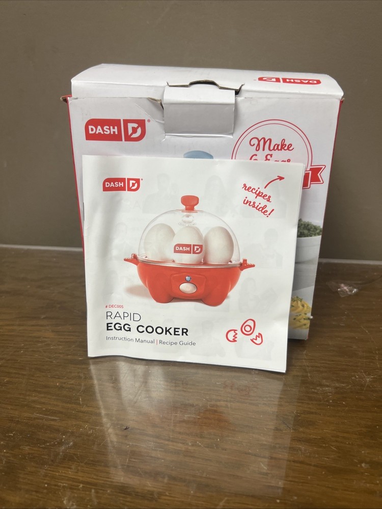 DASH Ultimate Deluxe Egg Cooker 6 Egg Capacity With Box