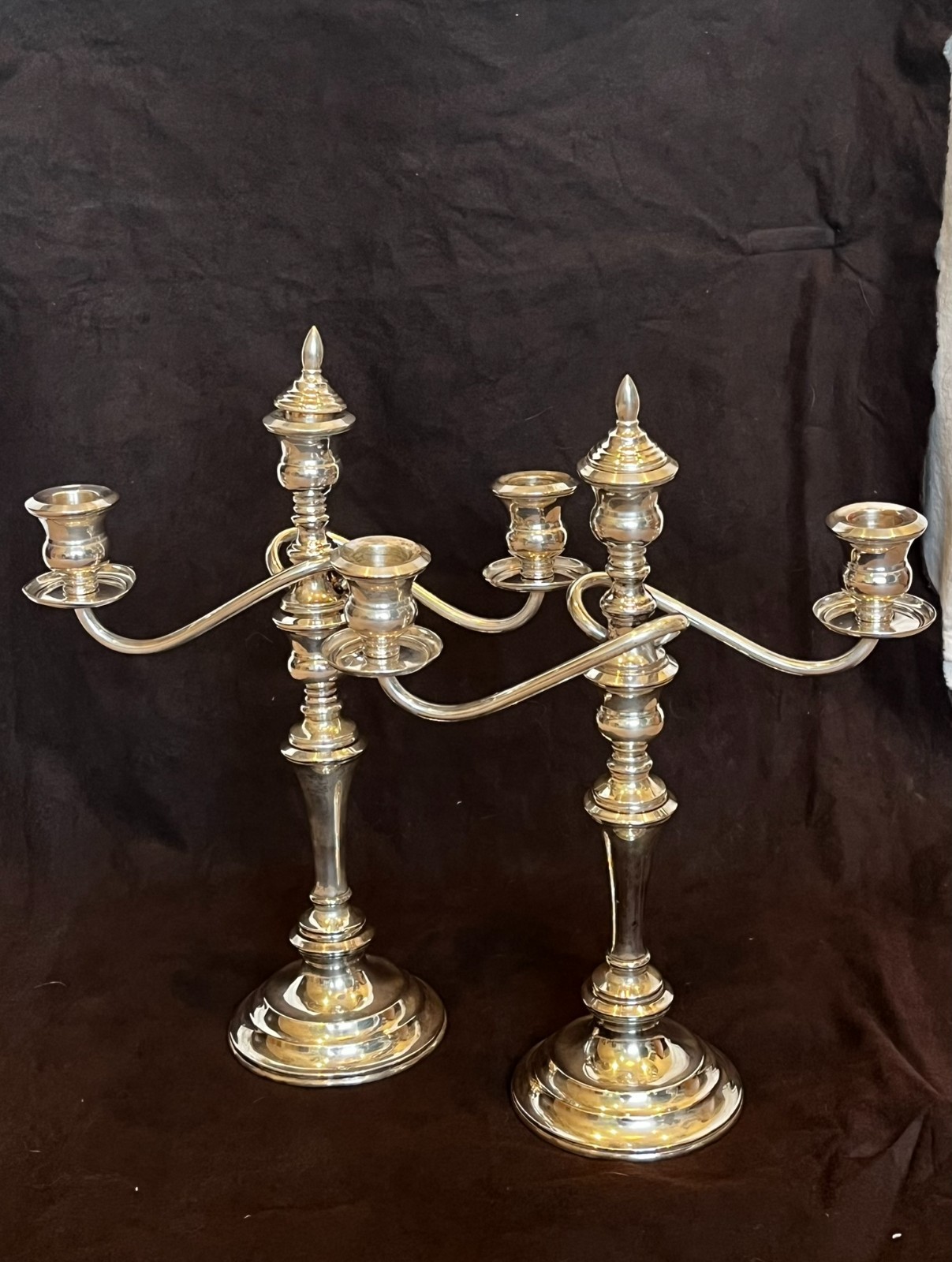 Twisted Branch Candelabras Sterling 950 ~ Puritan ~ Multi combinations 2 avail