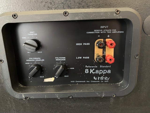 Infinity Kappa 8 Speaker - Fully functional - Sounds wonderful!